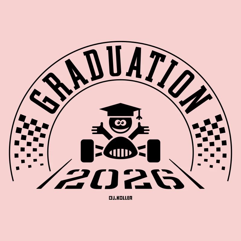 Remise des diplômes 2026 - L’école est terminée - Ligne d’arrivée - B