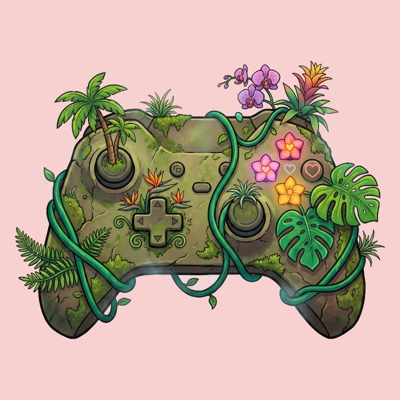 Jungle Controller - Gaming Sticker