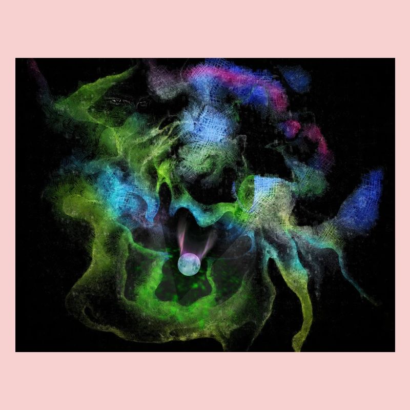 Kosmische Rauchnebelkugel
