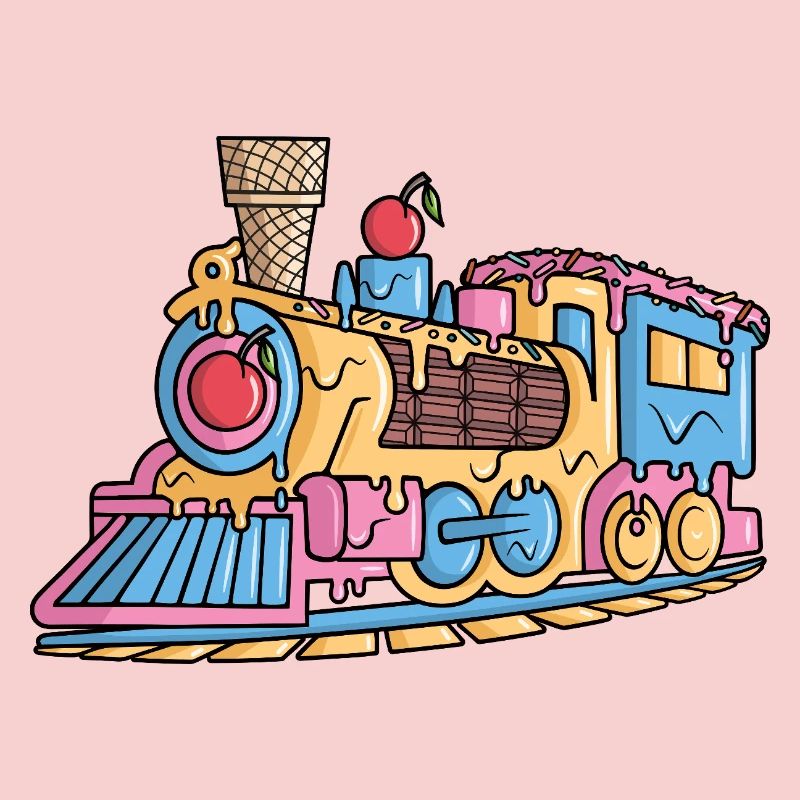 Dampflok Eiscreme Modelleisenbahn Eisenbahn