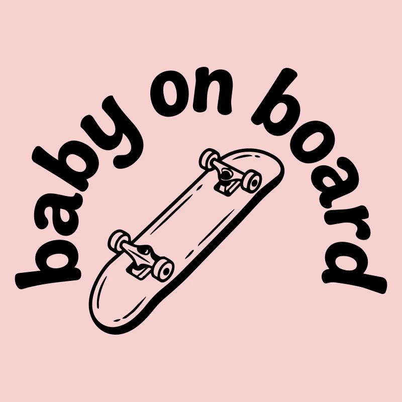 Bébé skateboard