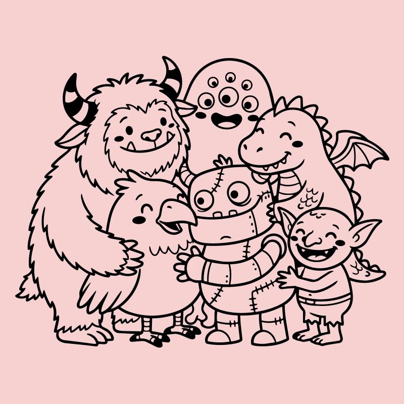 monstres mignons
