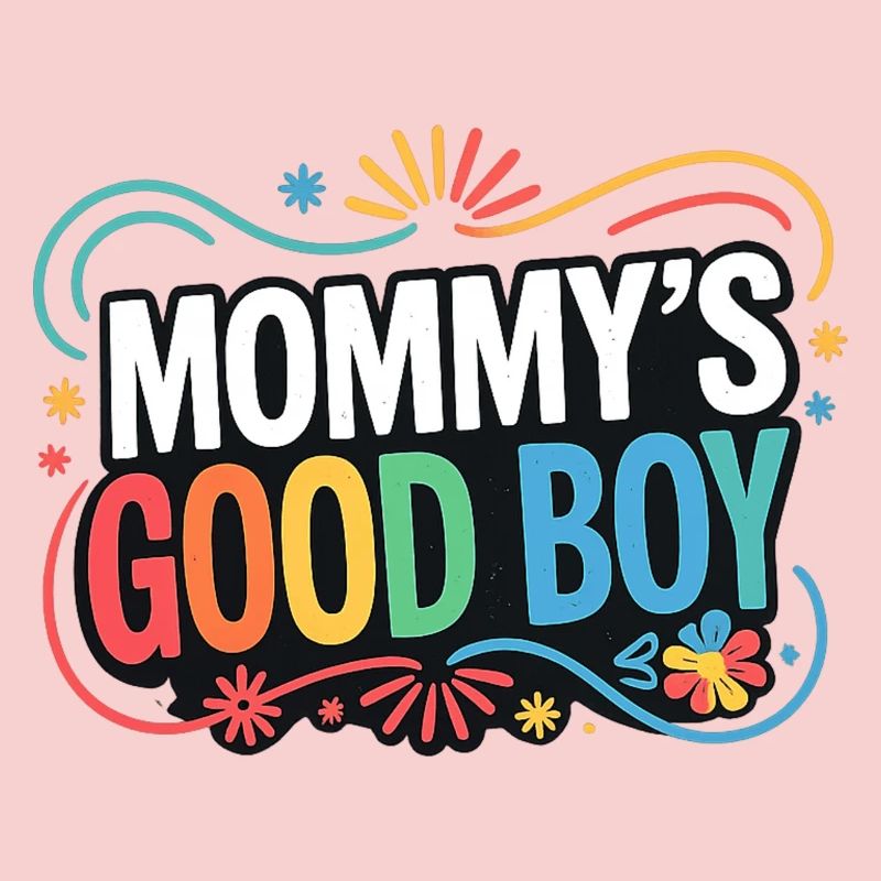 Mommy's Good Boy - Muttersöhnchen Retro Spruch