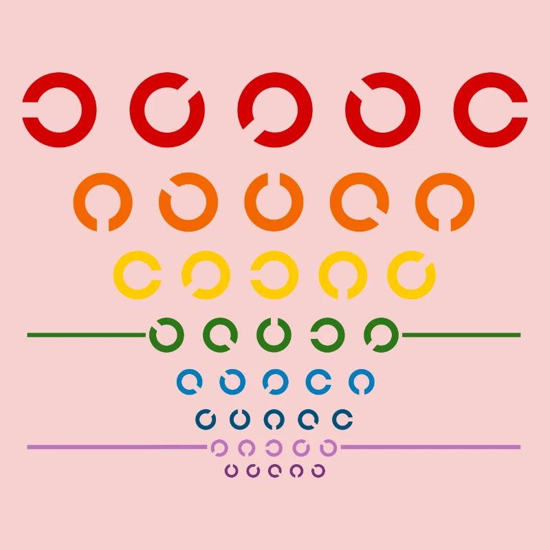 Rainbow Visual Test