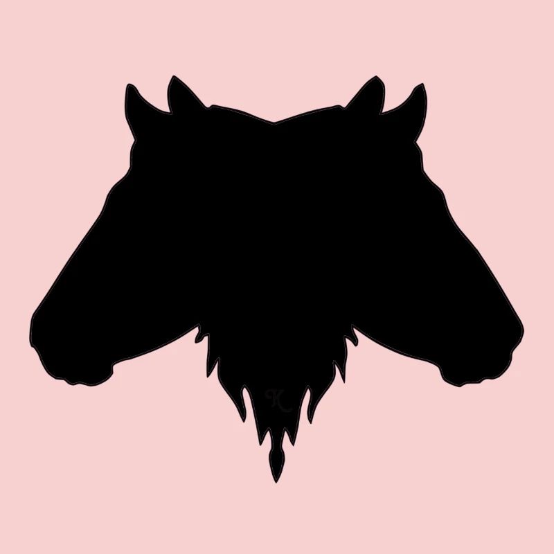 Double head black
