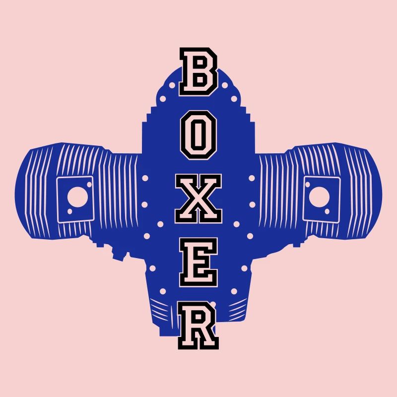 Boxermotor Motorrad Motorradfahrer Biker Motor