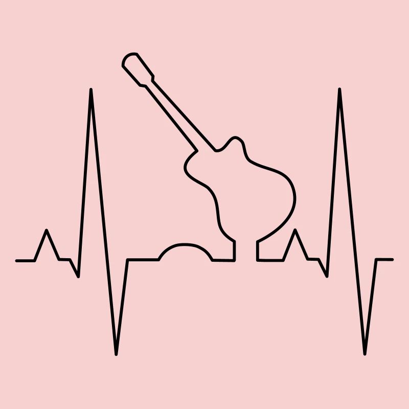 Conception d’impression de guitare