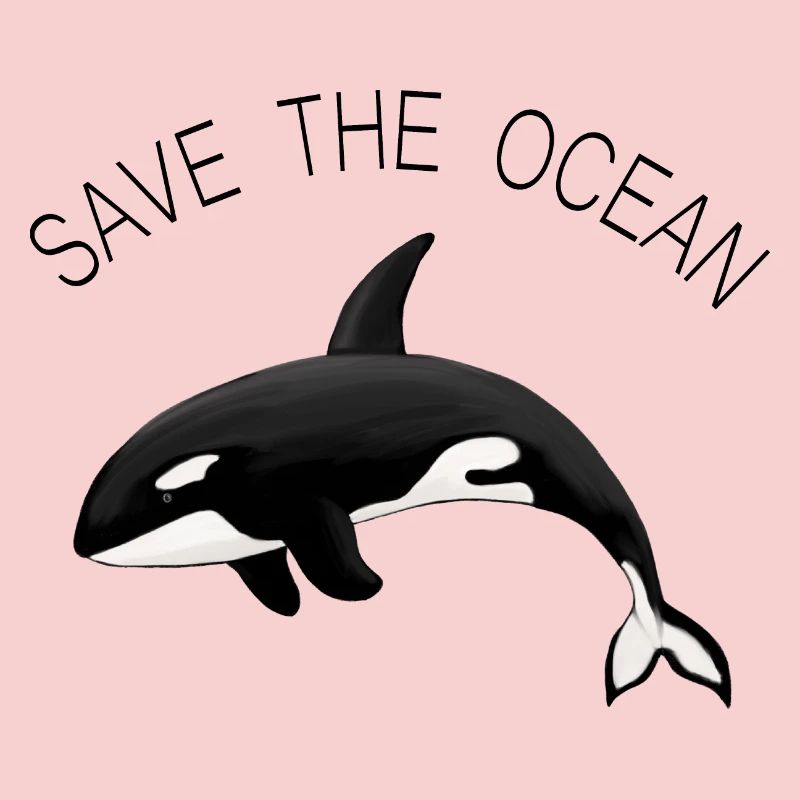 Save the Ocean Orca Killer Whale