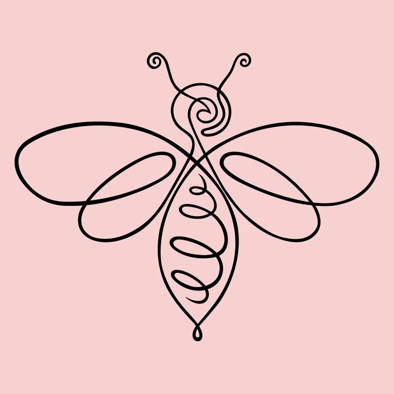 Biene Bienchen One Line