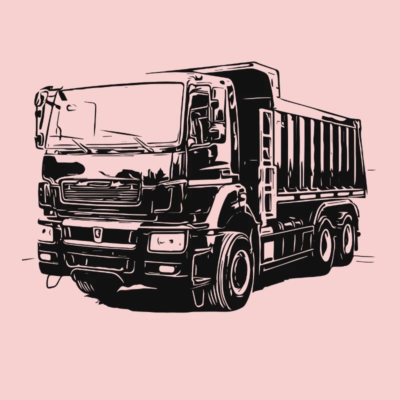 KAMAZ - КАМАЗ tipper
