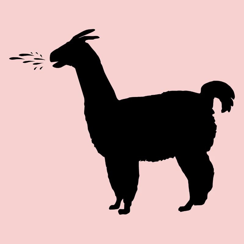 crache Lama avec esprit