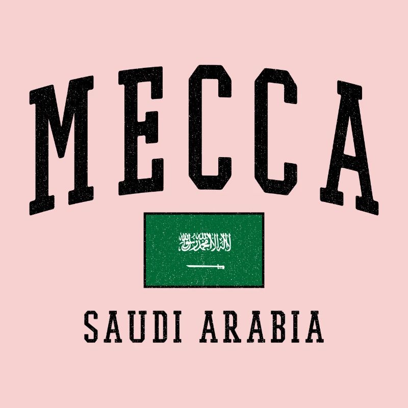 Mecque, Arabie Saoudite : Conception du drapeau