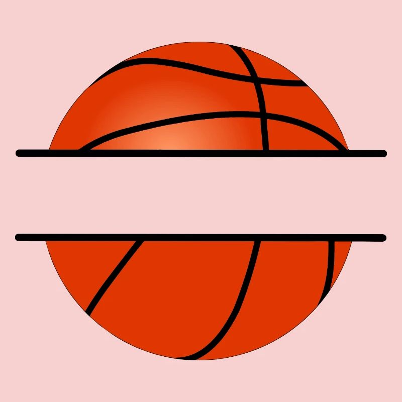 Basketball-Typenschild oder -Banner
