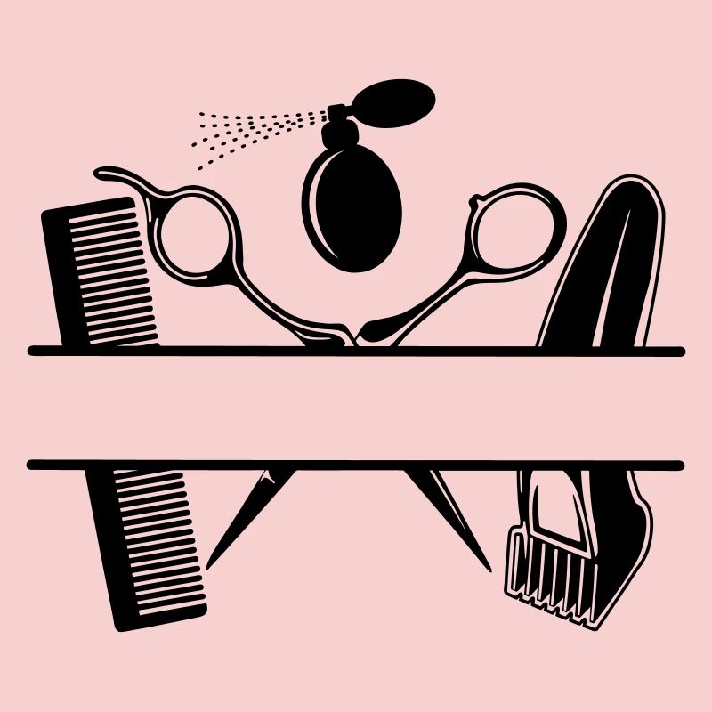 Friseur-Attribut-Text-Banner