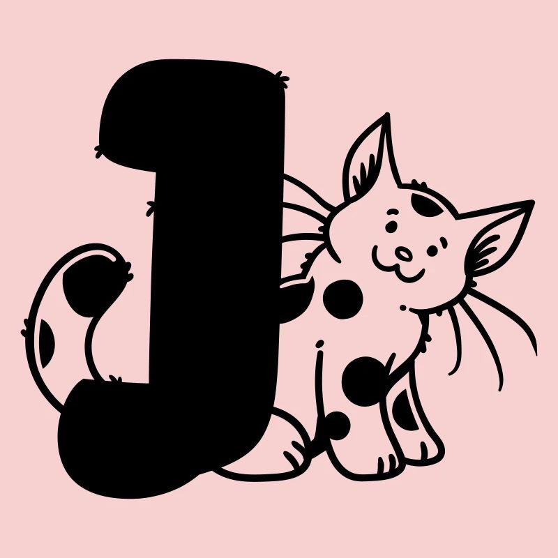 Lettre Chat J