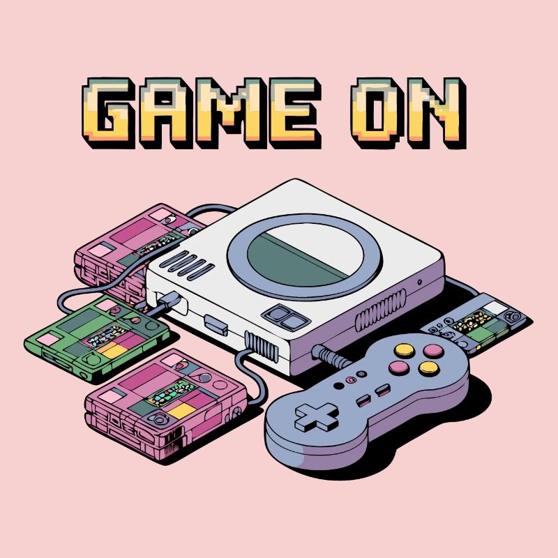Retro Gaming Console Design