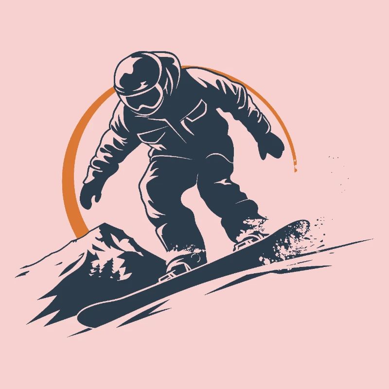Snowboarder Graphic