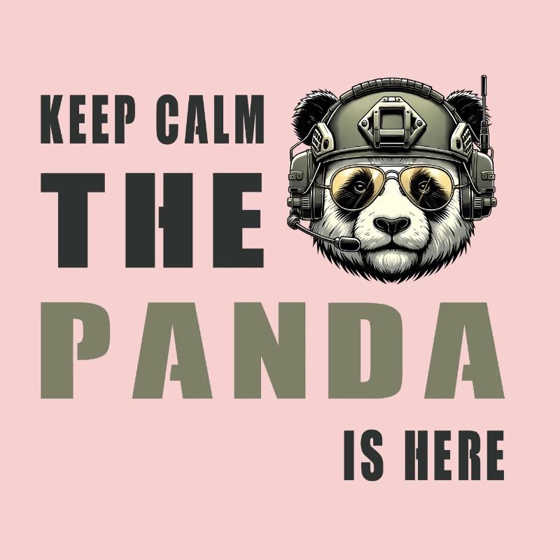 Panda tactique – Restez calme
