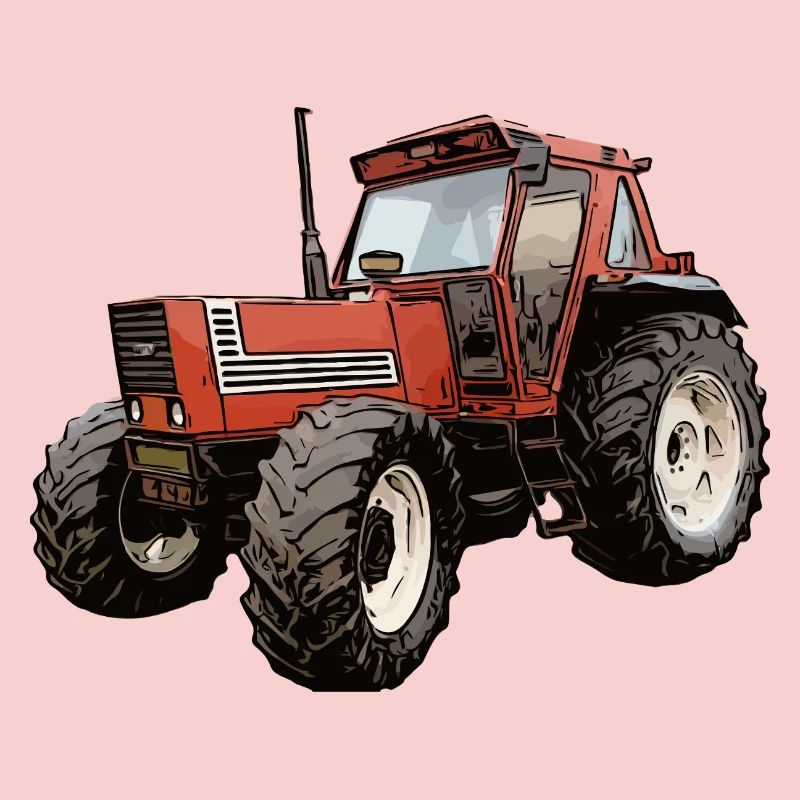 Agricultural legend in red