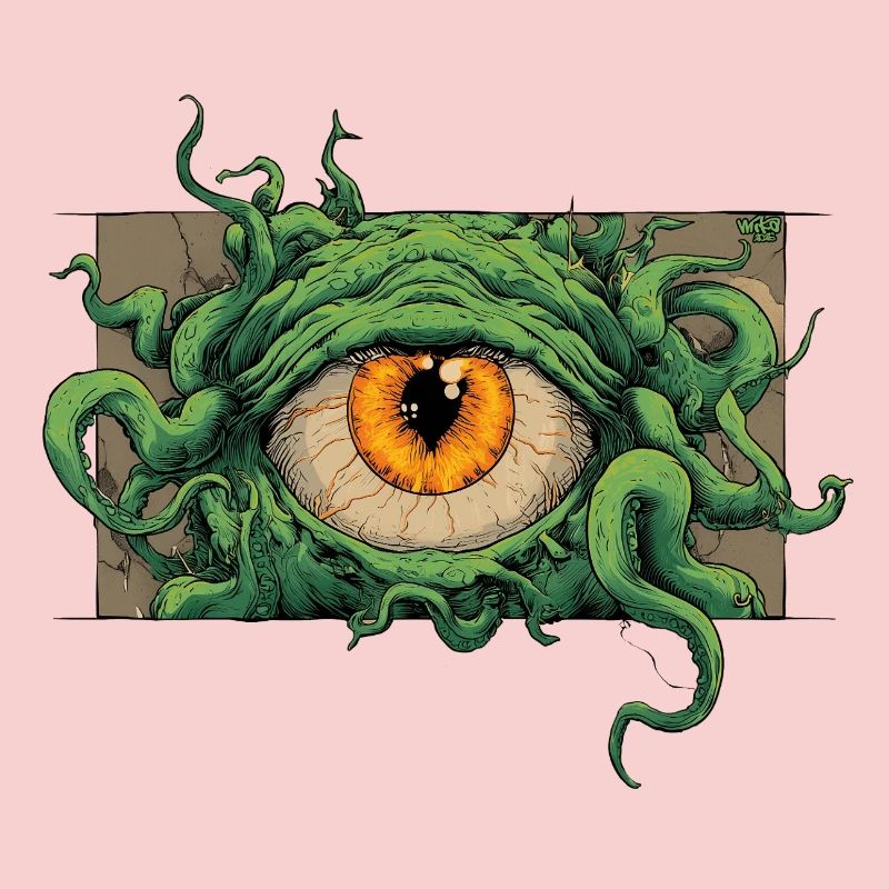 Globe oculaire monstre