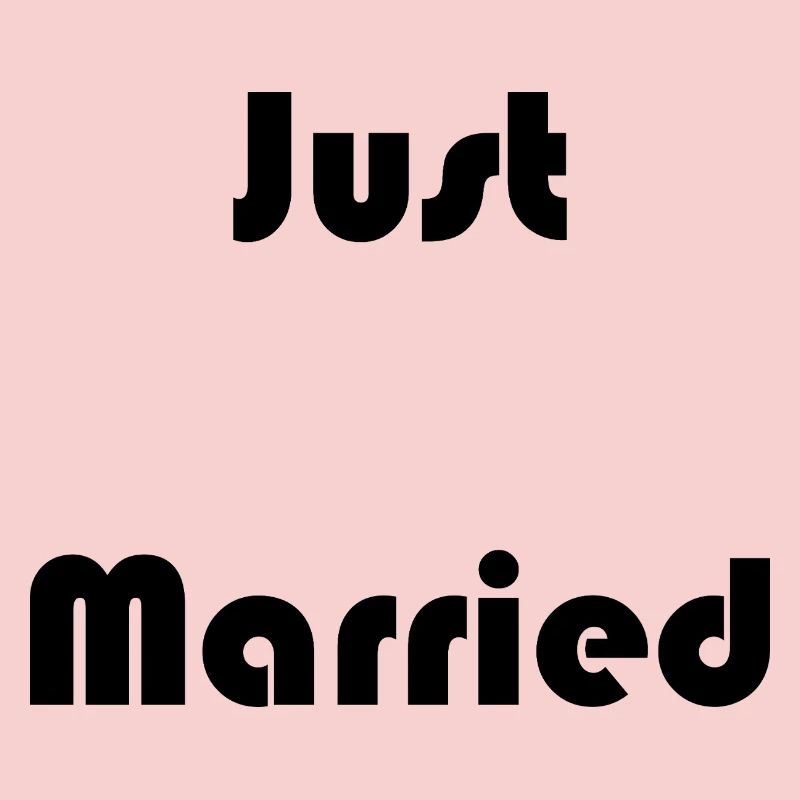 JUST MARRIED. EVJF. SAINT VALENTIN. COUPLE