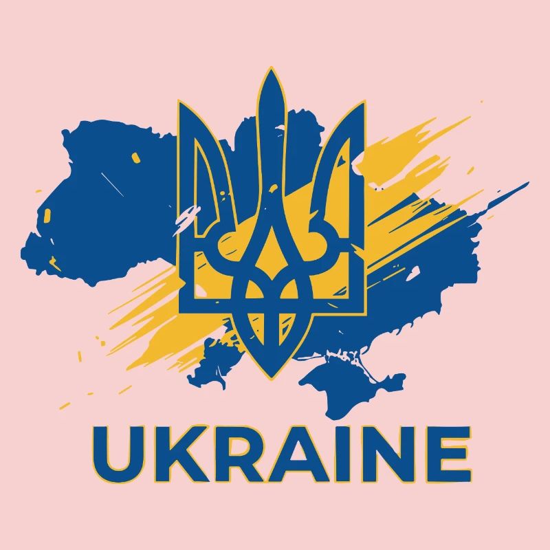 Impression du logo Trident Wave Ukraine