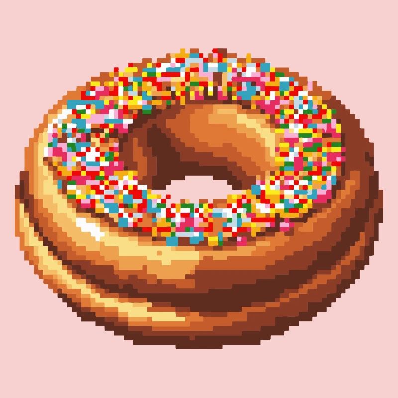 Pixel Donut