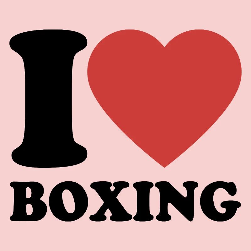 J’aime la boxe - Coeur - Boxe