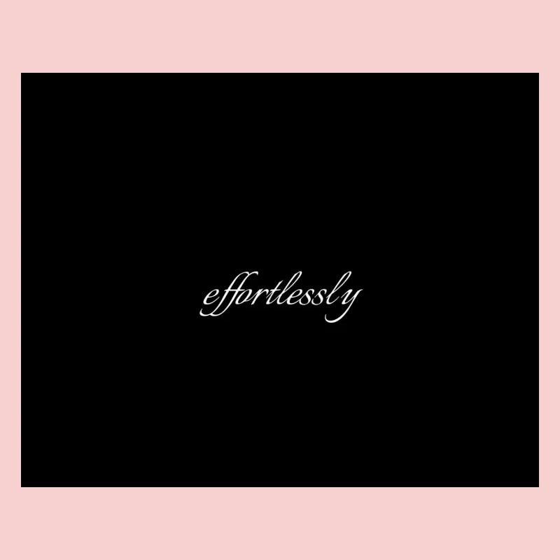 Effortlessly Elegant Script Typography