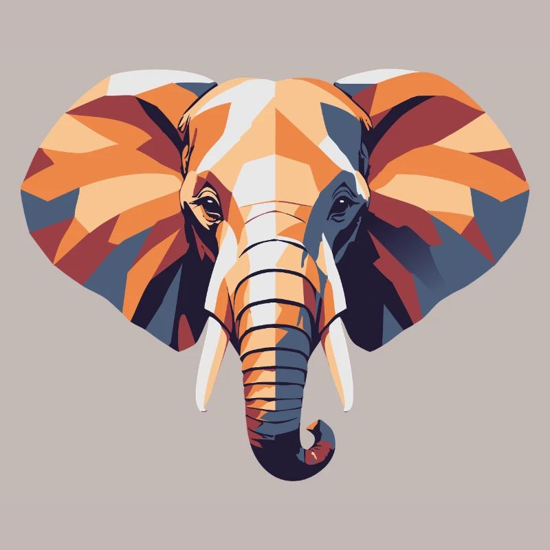 Elefant_farbe_poly