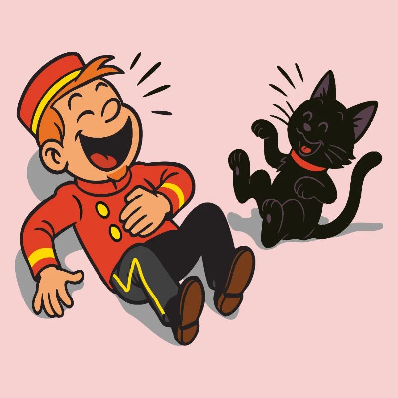 Franky & Meeko laughing