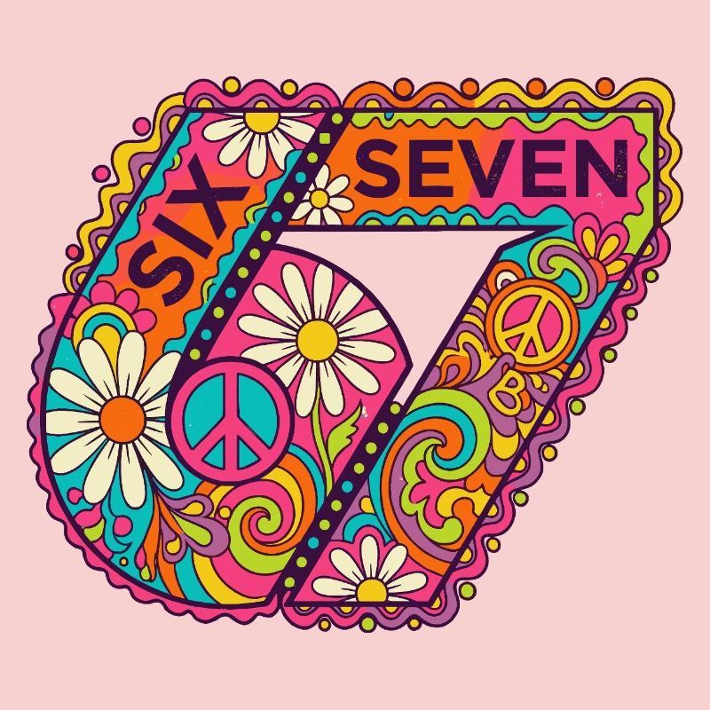 Psychedelische Sieben Blüten