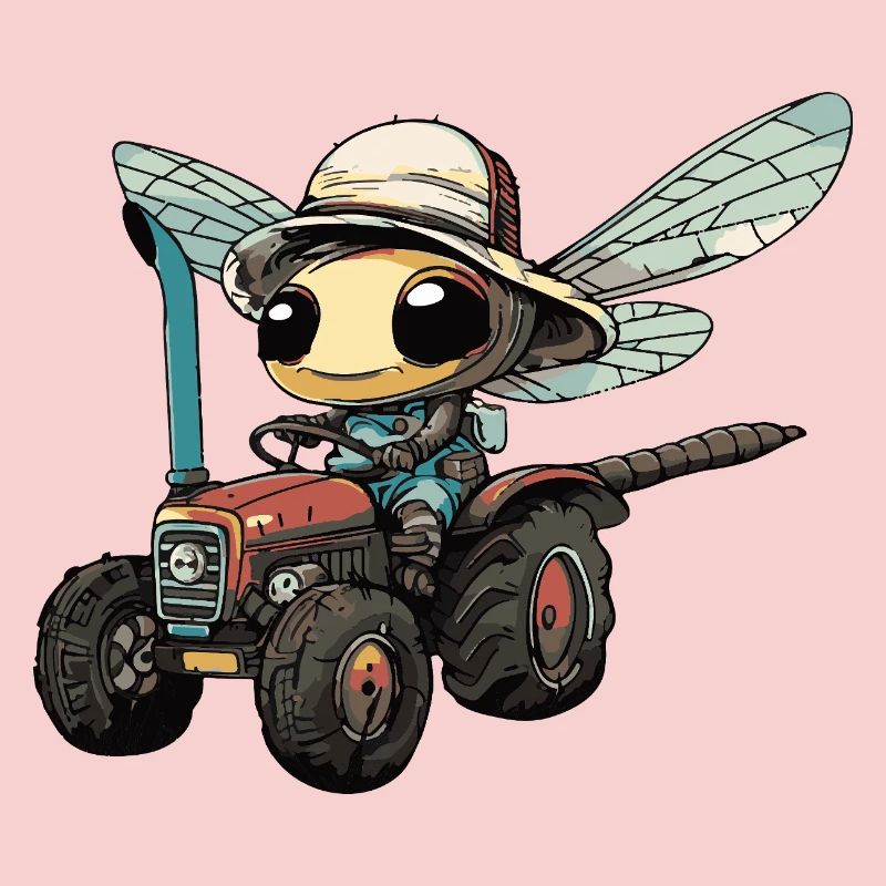 Exploitant de tracteurs libellules