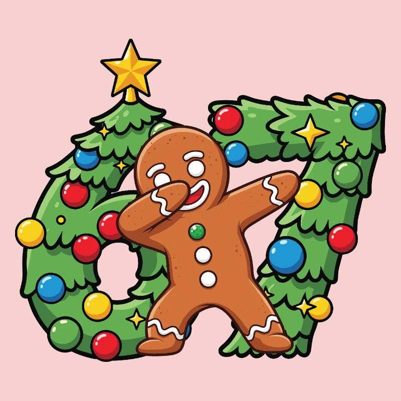 67 Meme-Lebkuchentanz auf dem Weihnachtskranz