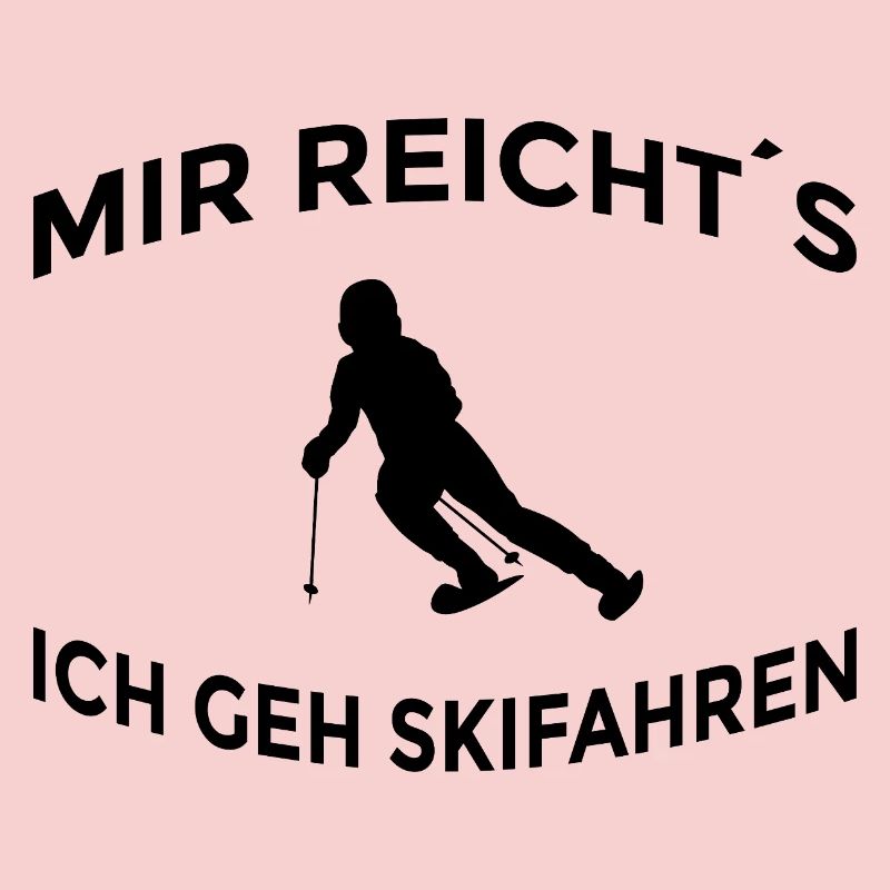 I've had enough, I'm going skiing