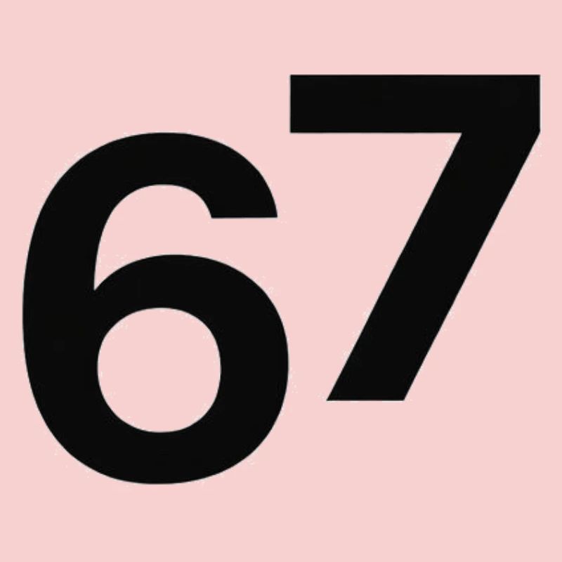 67 nehme Schwarz