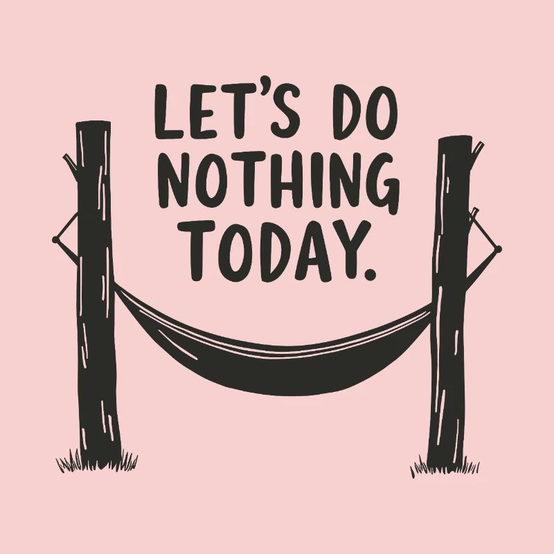 Let's do nothing today Hammock Relaxation