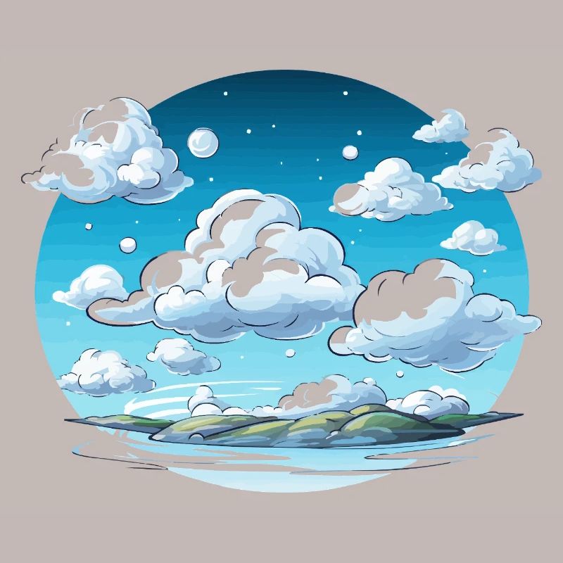 Sky clouds over the Archipelago