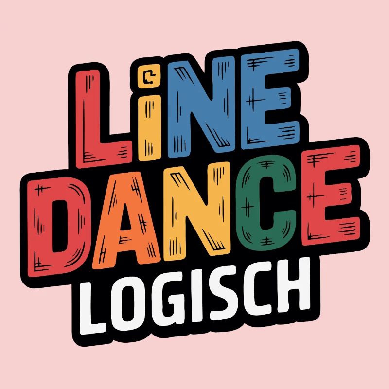 LineDance Logisch Farbig
