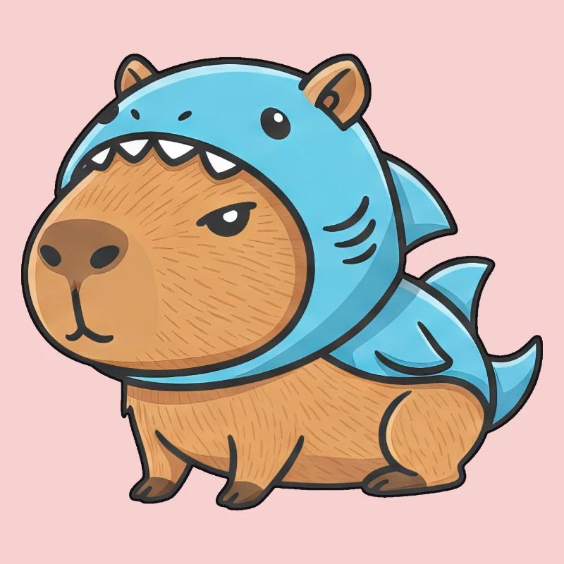 Mignon Carnaval de Hamster Capybara et cochons d’Inde