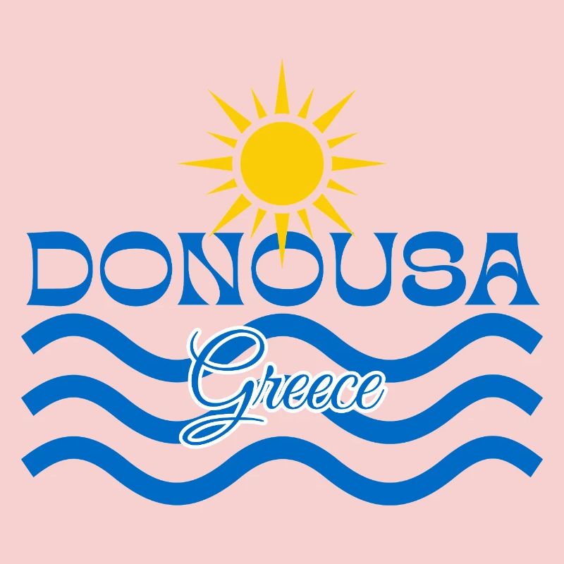 Donousa Greece Sun Waves 