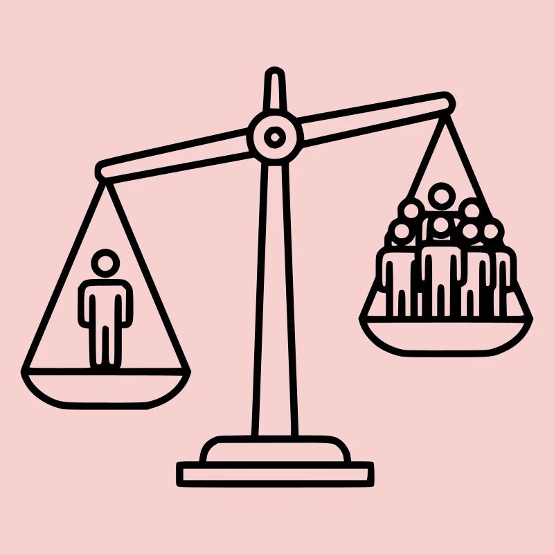 Libra Justice Concept
