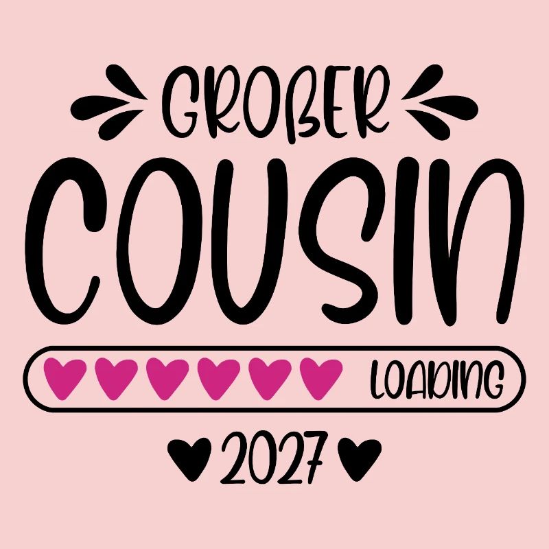 Big Cousin 2027 loading heart loading bar