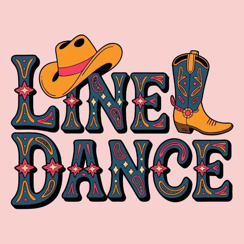 Line Dance Western Pattern