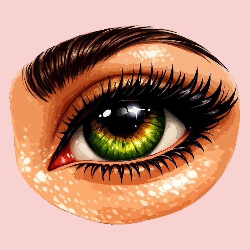 Green Eye Illustration