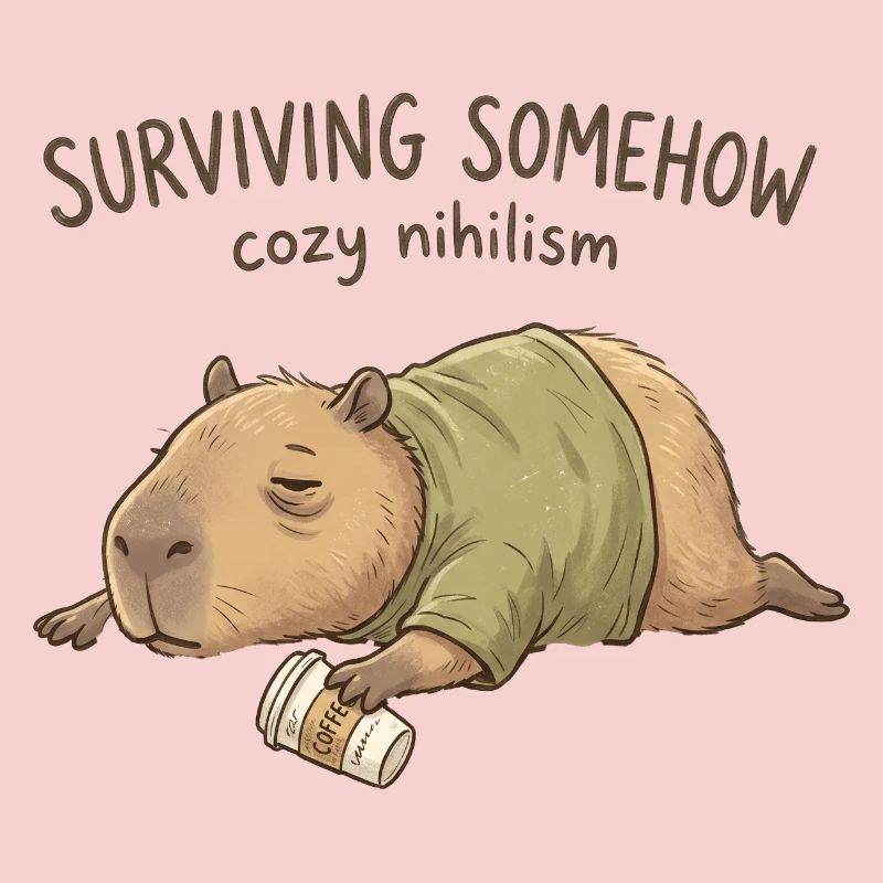 Nihilisme câlin Capybara
