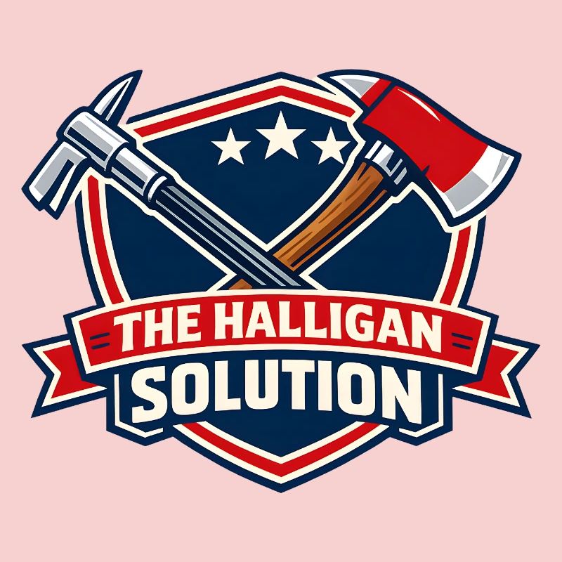Halligan Solution Shield Graphic