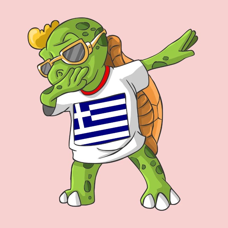Greece Dabbing turtle