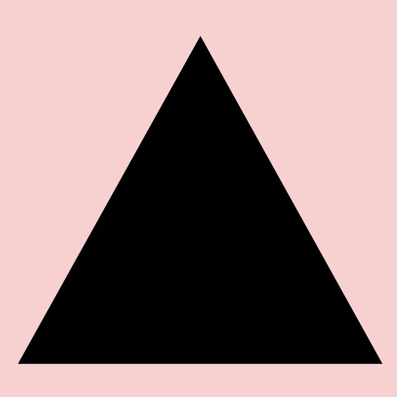 forme de triangle de hippie