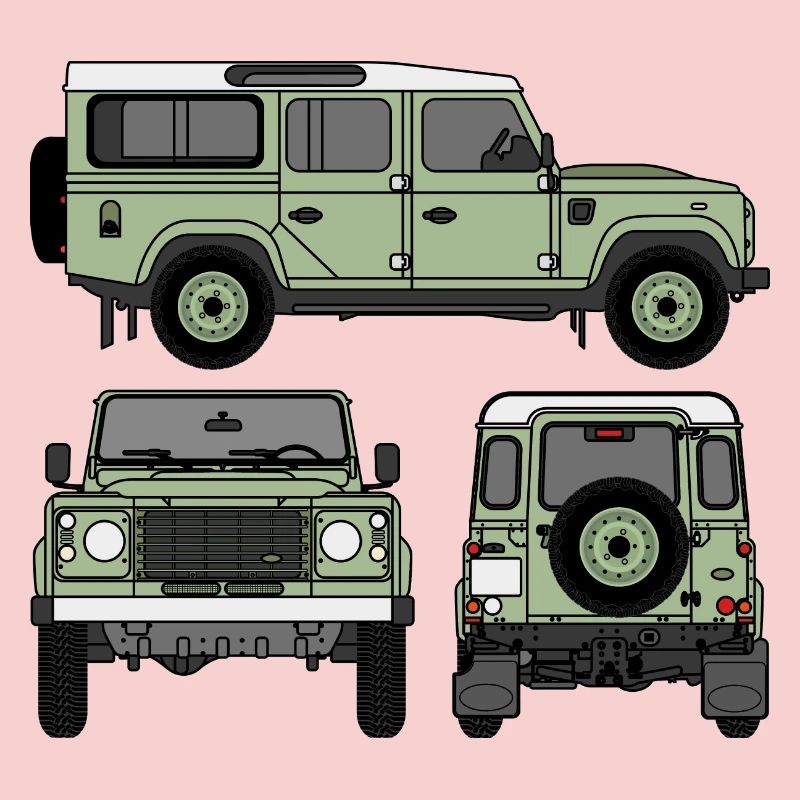 Defender 110 - Sides